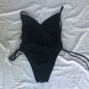 Black One Piece Swimsuit